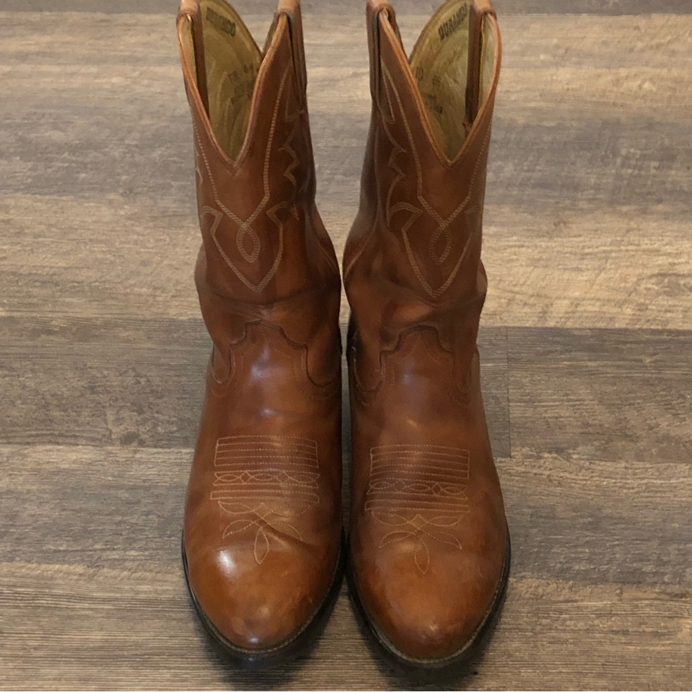 Vintage Durango Men's cowboy boots size 10 EE TR 764 light brown